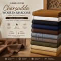 Handloom Winter Fabric for Men – Warm Unstitched Woolen Fabric