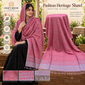 Handloom shawl with machine embroidered work full embroidery work shawl for Women