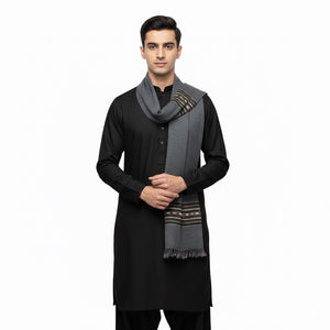 Handmade woolen Scarf for men lambswool muffler