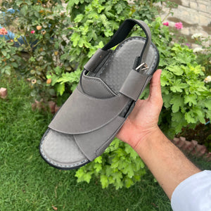 Handmade Peshawari chappal For Men New design Grey