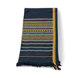 Handmade multi borders shawl manzoor pashteen style shawl for Men