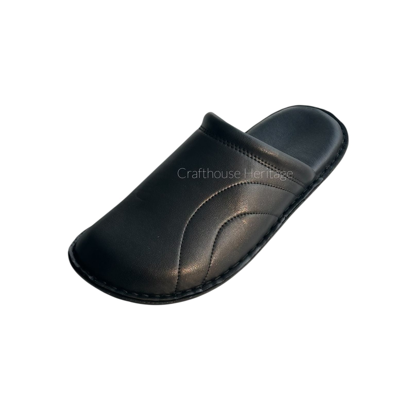 Handmade medicated soft slippers for men - D6