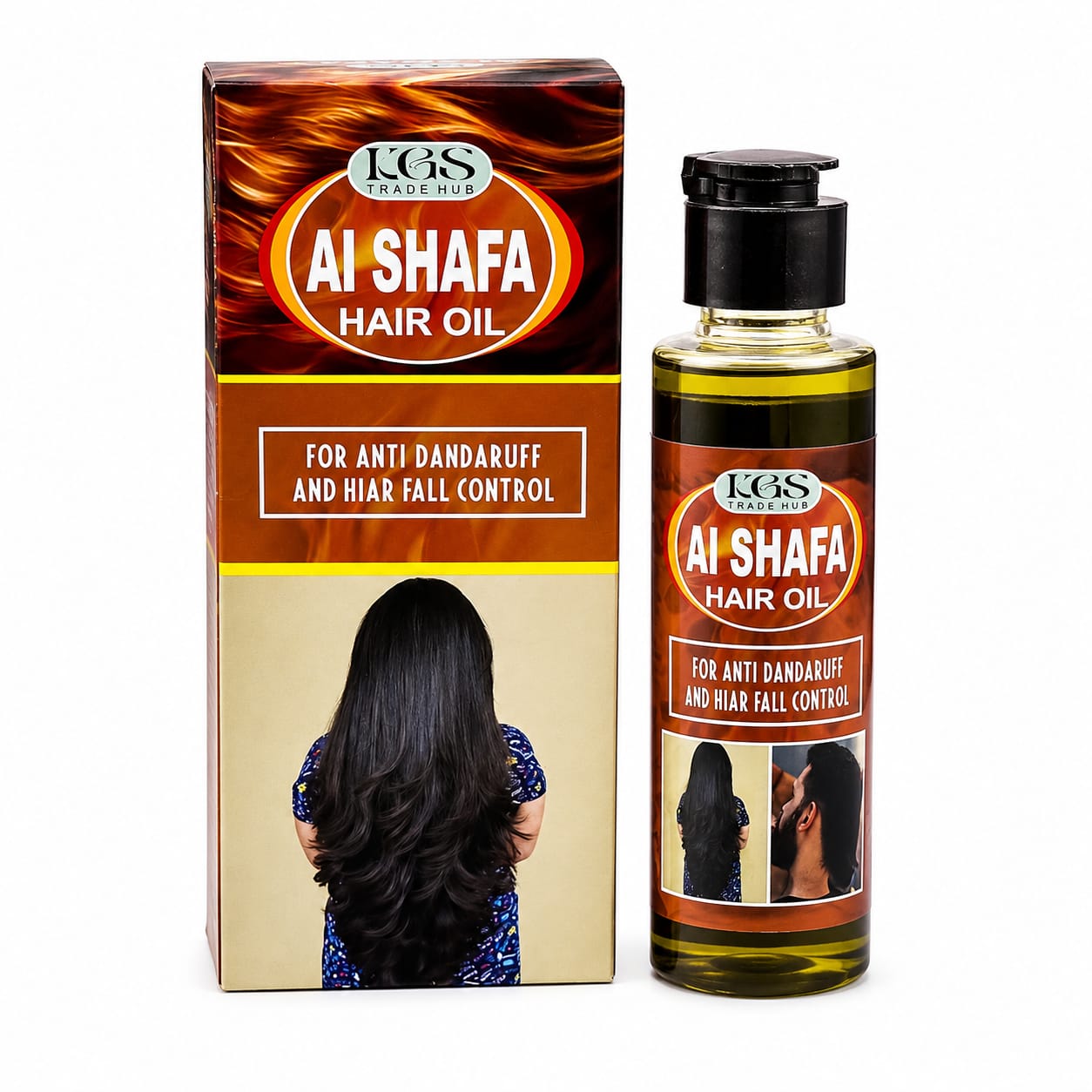 Al Shafa Hair Oil – Anti-Dandruff & Hair Fall Control