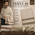Premium Triple 48 Australian Wool Shawl - SH-16