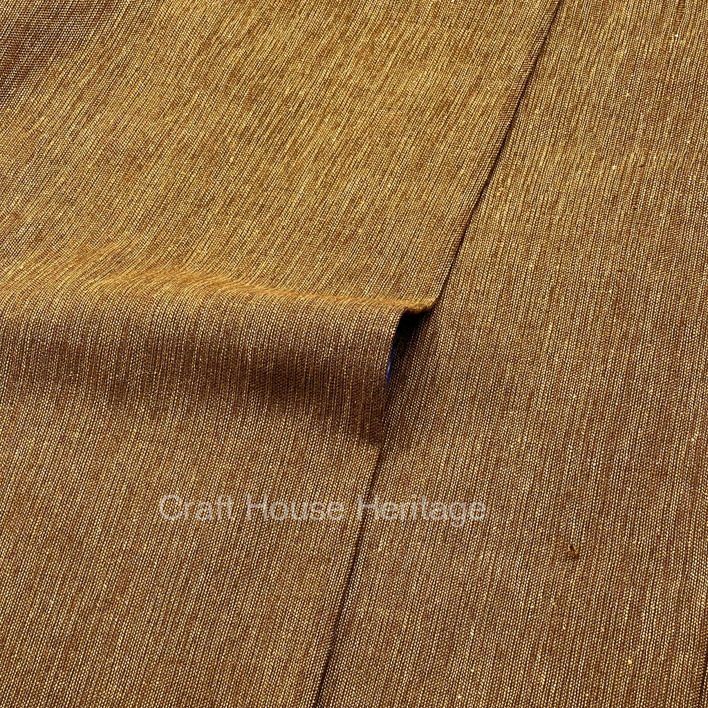 Charsadda Handmade Unstiched Khaddar For Men - Camel