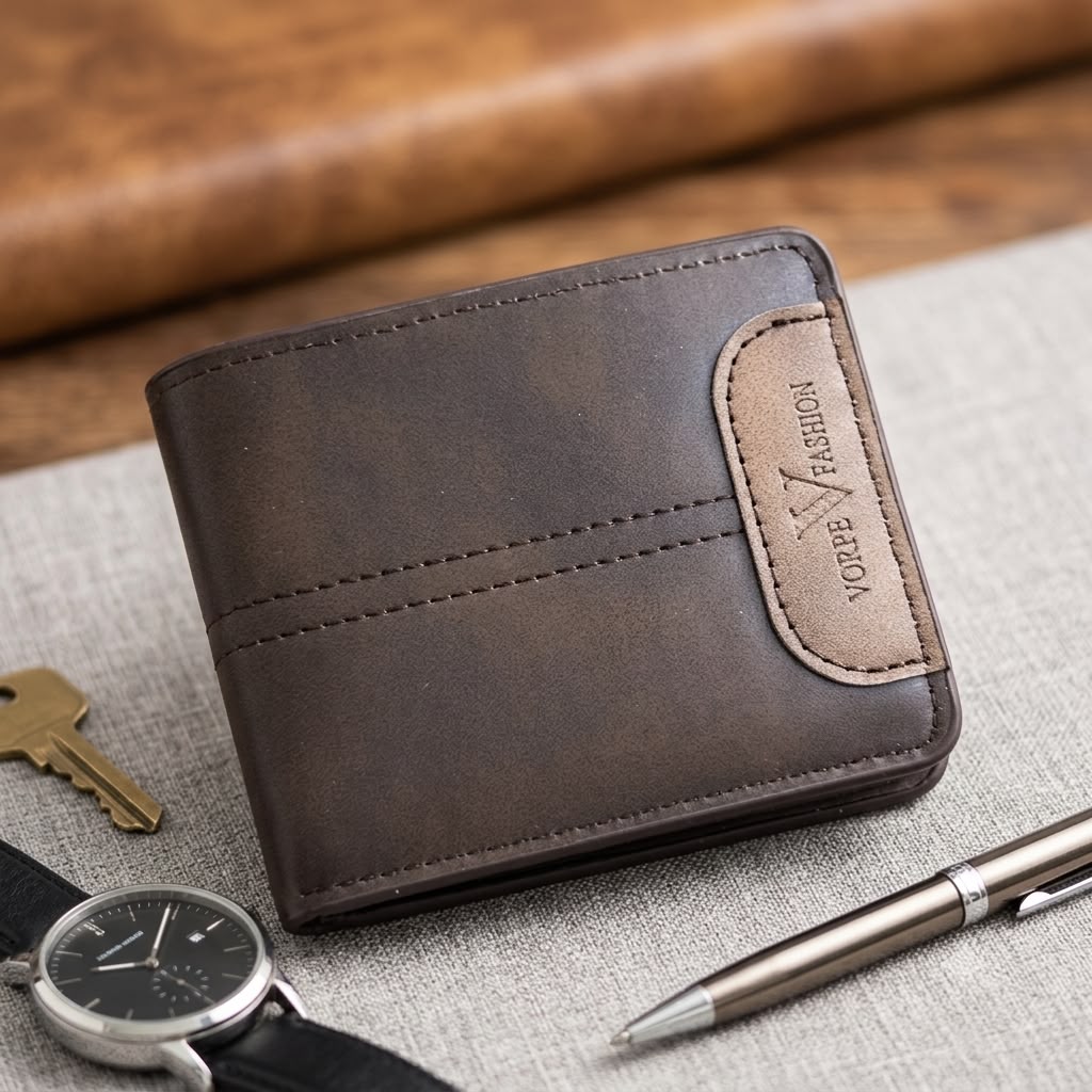 Premium Men's  Wallet – Multiple Card Slots & Cash Compartments