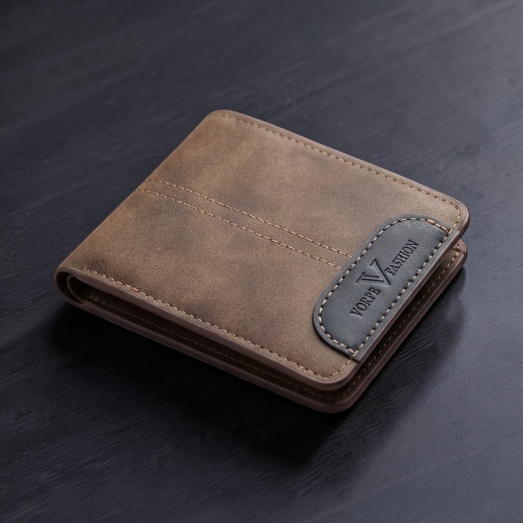 Premium Men's  Wallet – Multiple Card Slots & Cash Compartments